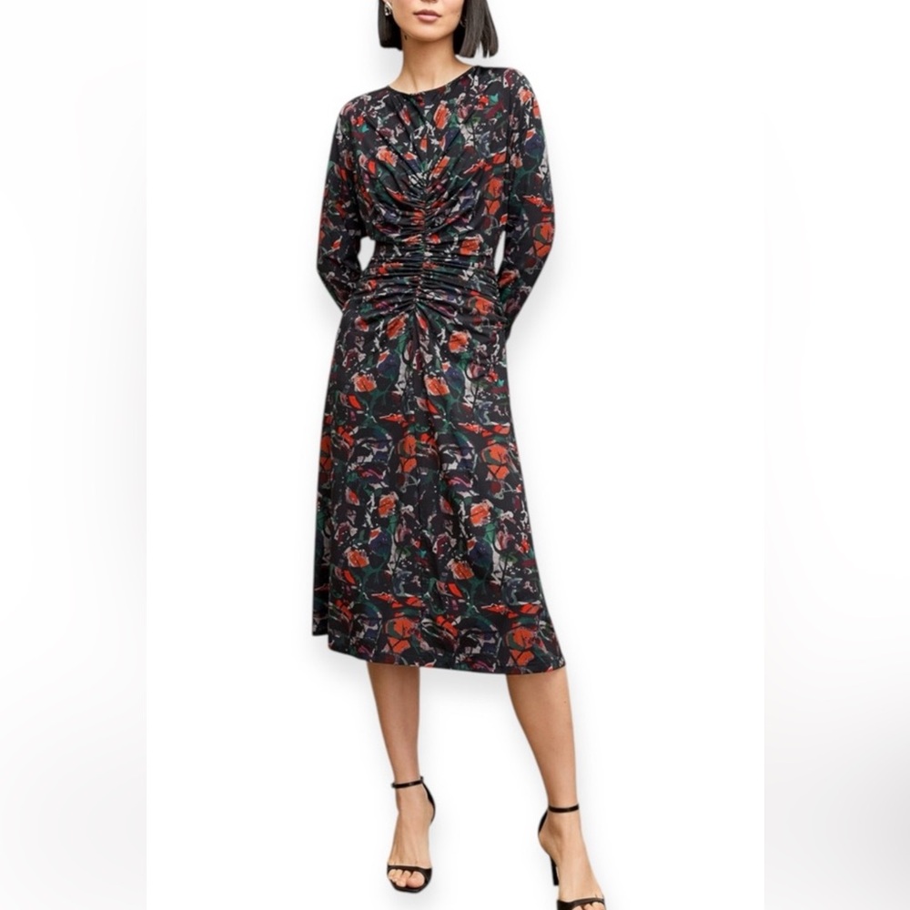 MM Lafleur ruched Johnna dress size XS